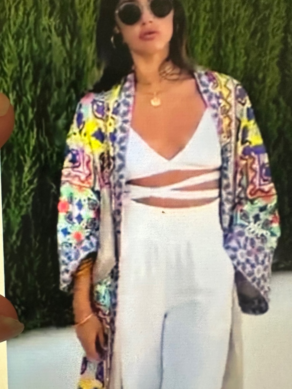 Zara Bohemian Duster Robe. Like New. NWT